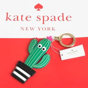 Kate Spade Scenic Route Cactus Bag Charm/Keychain